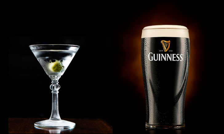 Martini Cocktail is guinness Martini Cocktail is guinness